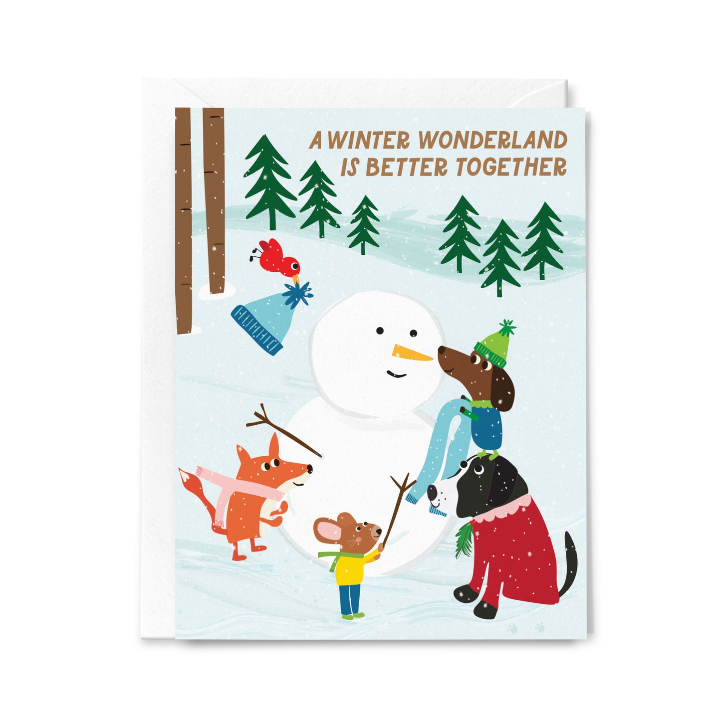 A Winter Wonderland Is Better Together – Holiday Card