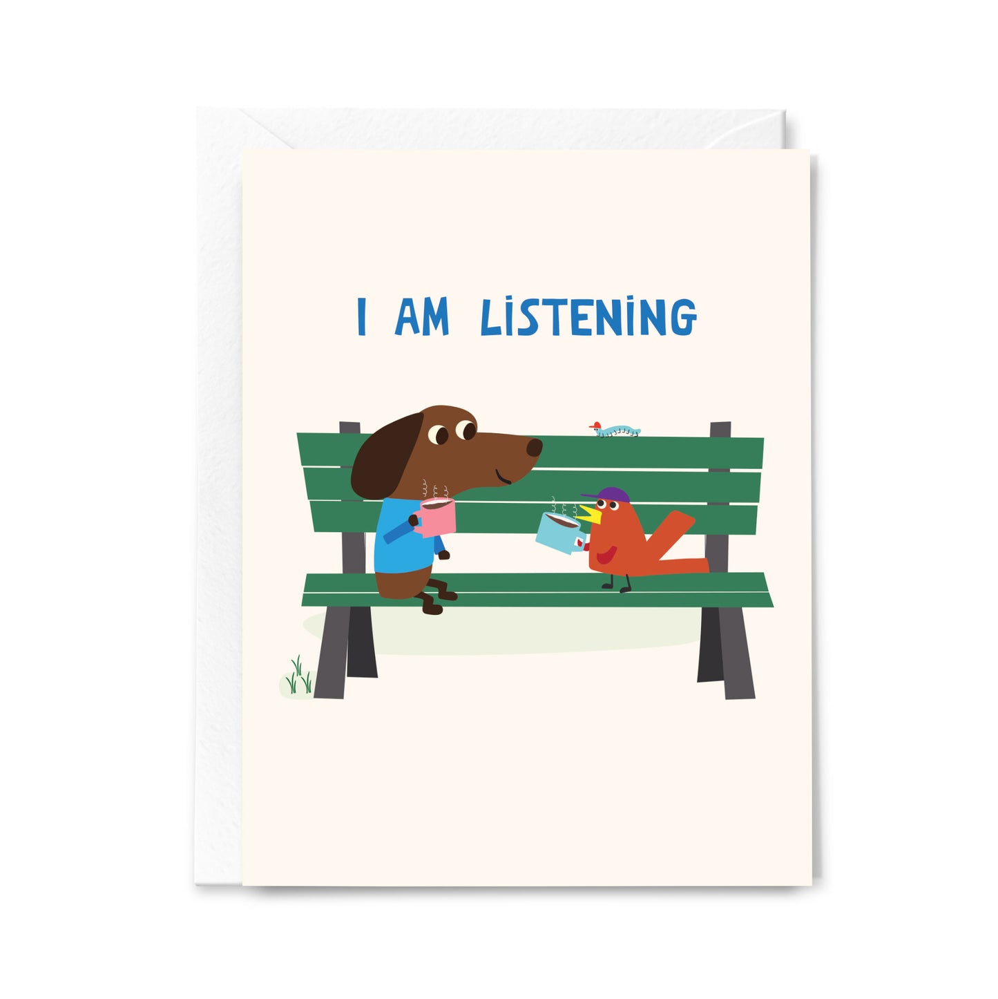 I Am Listening Card with Stanley