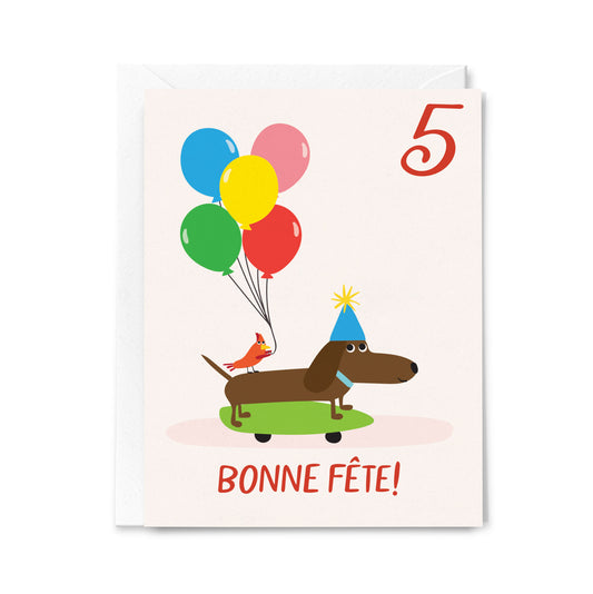 Bonne Fête 5 ans