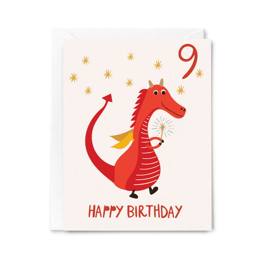 Happy Birthday Nine Year Old