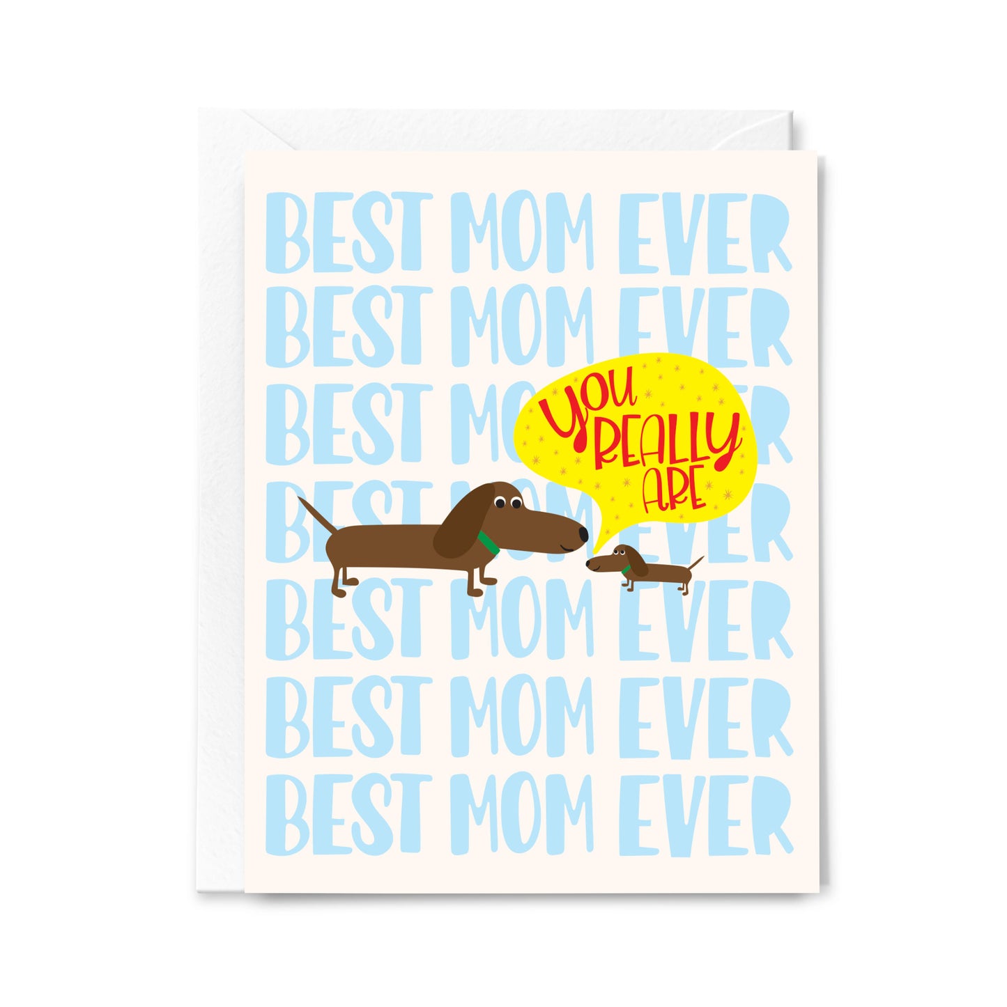 Best Mom Ever Typography