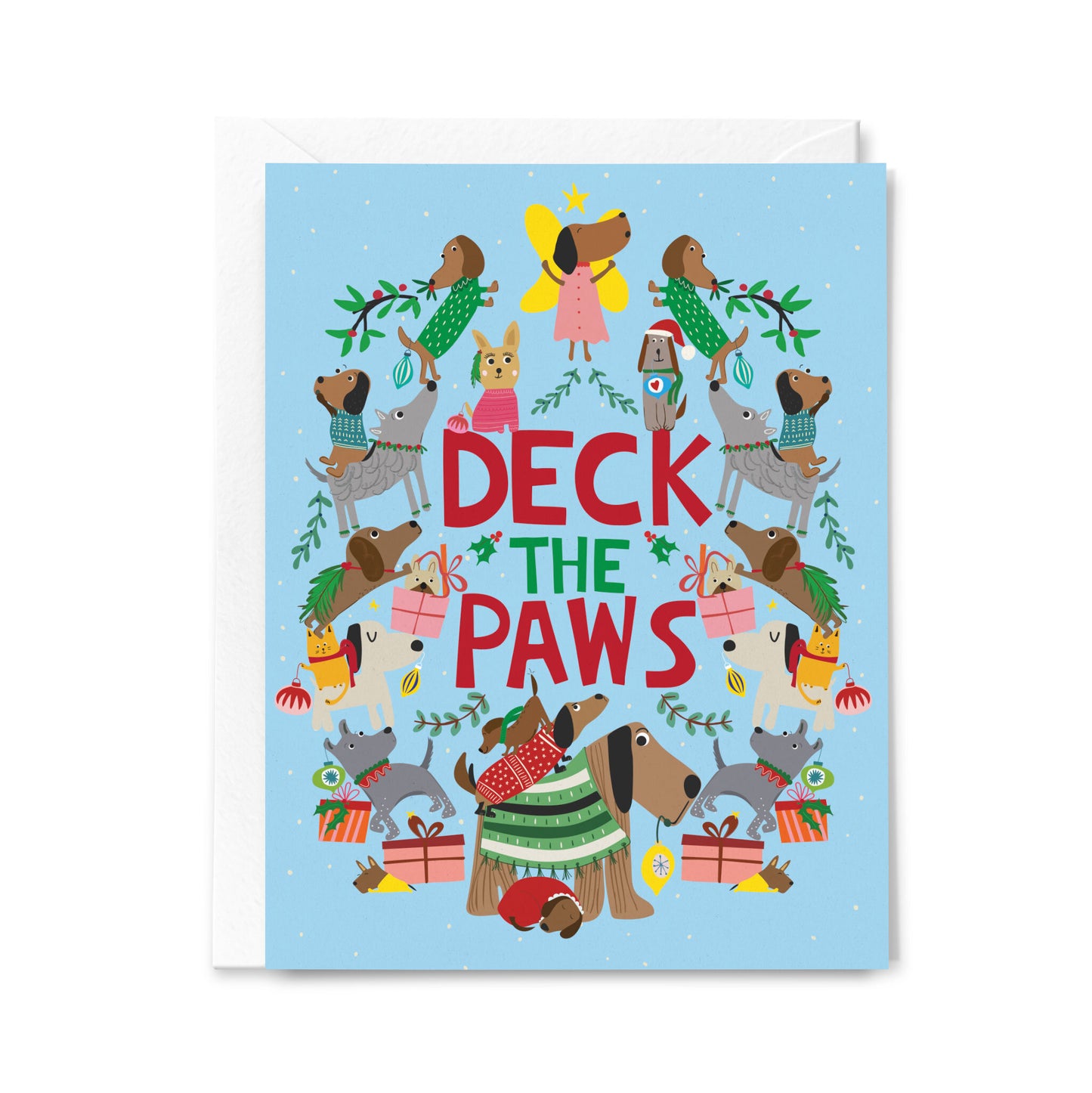Happy Holidays - Deck the Paws
