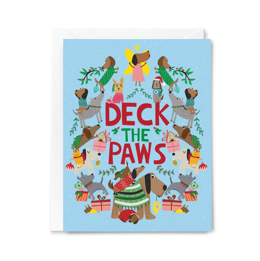 Happy Holidays - Deck the Paws